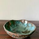 Misa ceramiczna z kolekcji Deep Lines - ręcznie szkliwiona