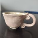 filiżanka ceramiczna z talerzykiem