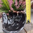 Ceramiczna dłoń - halloweenowa podstawka pod świecę