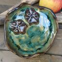 Ceramiczny talerzyk psie łapki ( c858)