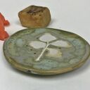 Ceramiczna mydelniczka „W zieleni”