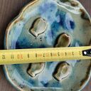 Mydelniczka ceramiczna - ręcznie wykonana do łazienki (Wolna Chwila)