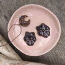 Talerzyk ceramiczny, psie łapki ( c778)