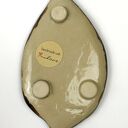 Ceramiczna mydelniczka/spodeczek „Jesiennie” - liść na biżuterię i drobiazgi
