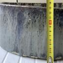Ceramiczna umywalka nablatowa „Skalisty brzeg” - ręcznie robiona z szamotu (przecena)