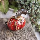 Ceramiczna dynia - jesienna dekoracja handmade