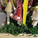 Ręcznie wykonany ceramiczny grzybek do doniczki