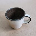 Ceramiczny kubek dla kawosza - ręcznie dekorowany, 300 ml