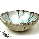 Ceramiczna miska „Lodowiec” - morski klimat z jasnej gliny (handmade)