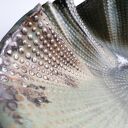 Duża misa ceramiczna "Muszla" - ręcznie robiona z gliny szamotowej