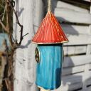 Dzwonek ceramiczny Wolna Chwila - dekoracja ogrodu i na balkon