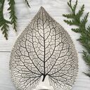 dekoracyjny liść ceramiczny