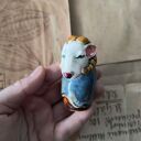 Baran - figurka z ceramiki handmade