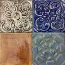 Kafle ceramiczne „Barok” - ręcznie robione do eleganckiego wystroju łazienki