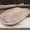 Ceramiczna patera liść paproci ( c876)