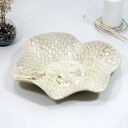 Duża misa ceramiczna na owoce - ręcznie formowana wabi-sabi