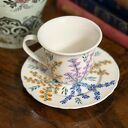 Filiżanka porcelanowa ręcznie malowana "Bukiet"