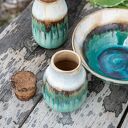 Ręcznie robiona ceramiczna dekoracja do domu
