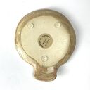 Ceramiczna podkładka pod łyżkę kobalt i pomarańcz - ozdoba kuchni z praktycznym zastosowaniem