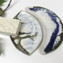 Ceramiczna mydelniczka/spodeczek z serii "Luna"