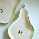 Talerzyk deserowy w kształcie gruszki