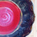 Ceramiczna misa " Kwiatowa"