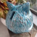 Ceramiczna skarbonka w kształcie kota