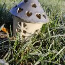 domek ceramiczny lampion