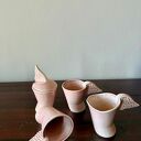Filiżanka ceramiczna „Angel” - ręcznie robiona w delikatnym różu