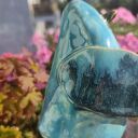 Ceramiczny ptak - ręcznie wykonana dekoracja do domu