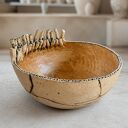 Misa ceramiczna Abyss Bloom - ręcznie lepiona dekoracja i naczynie