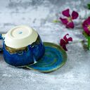 Ceramiczna duża filiżanka z figurką konia - prezent dla koniarki 400 ml