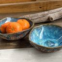 Komplet kamionkowych miseczek ( c925)