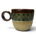 Ręcznie robiona filiżanka ceramiczna 220 ml dla kawoszki