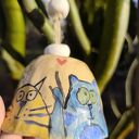 Ręcznie robiony dzwonek ceramiczny na balkon i do ogrodu