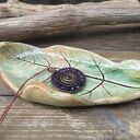 Ceramiczna mała paterka c886)