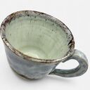 Ręcznie dekorowany ceramiczny kubek 300 ml na herbatę i kawę - prezent dla niej