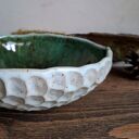 Miska ceramiczna Muszla - ręcznie lepiona ceramika handmade
