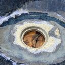 Owalna umywalka ceramiczna Głębia Oceanu