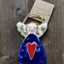 Aniołek ceramiczny - delikatna ozdoba domu i prezent od Wolna Chwila