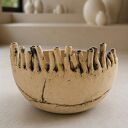 Misa ceramiczna Abyss Bloom - ręcznie lepiona dekoracja i naczynie