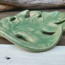 Ceramiczna podstawka monsterka (c864) - ręcznie robiony talerzyk na biżuterię