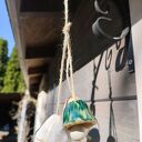 Kolorowe dzwoneczki ceramiczne - zestaw 3 szt dla Twojego balkonu i ogrodu
