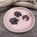 Talerzyk ceramiczny, psie łapki (c778)