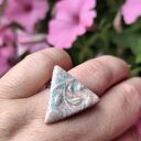 Pierścionek ceramiczny p14 - ręcznie wykonane rękodzieło