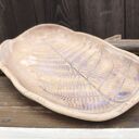 Ceramiczna patera liść paproci ( c876)