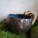 Kubek ceramiczny w kształcie grzyba - prezent dla grzybiarza