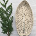 Talerzyk liść ceramiczny
