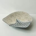 Unikalna ceramiczna patera handmade - efektowna dekoracja stołu