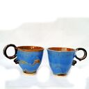 Lawowany II - ręcznie robiony ceramiczny kubek do kawy i herbaty (300 ml) 